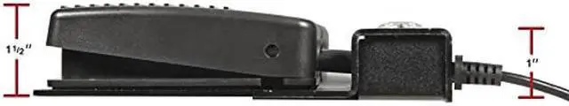 Alt view image 4 of 4 - ECS Double Button Foot Pedal for Mouse Click | USB control Foot Pedal, Equipment for Computer, Heavy duty metal base