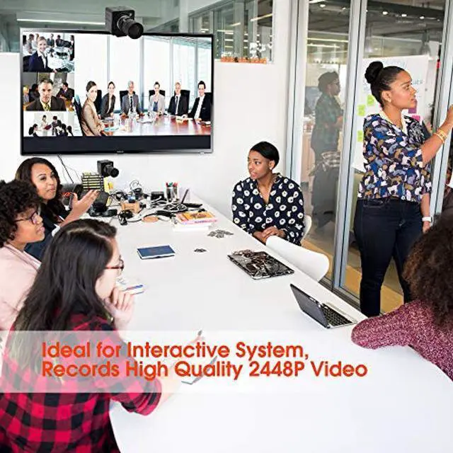 Alt view image 3 of 5 - 8MP Webcam 5-50mm Varifocal Lens USB Camera for Indoor Outdoor Super HD 3264X2448 Embeded Camera for Industrial,USB with Camera for Linux Windows Android Mini Web Cam Plug&Play OTG Supported Webcam