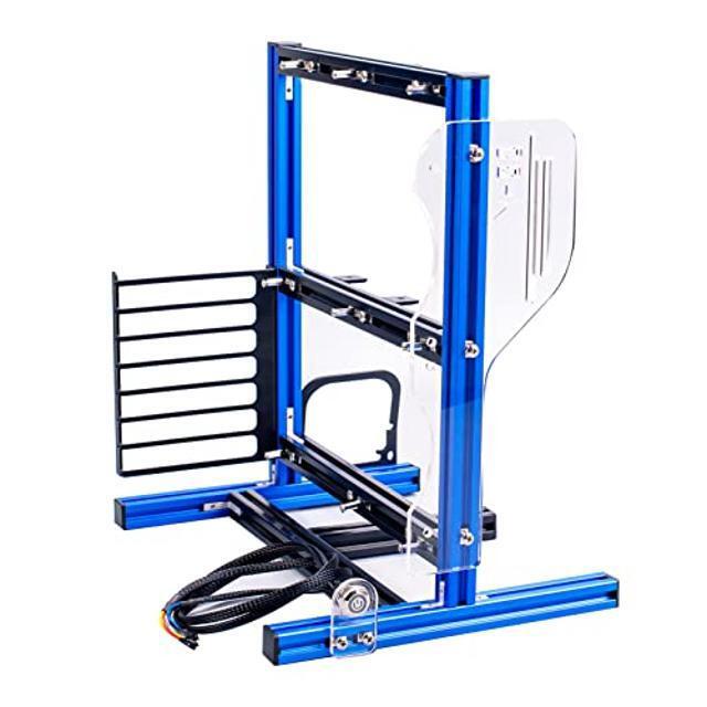 DIY Open Air PC Case – Aluminum Frame For ATX, MATX, ITX Motherboards, Test Bench Style With Tool-Free Assembly