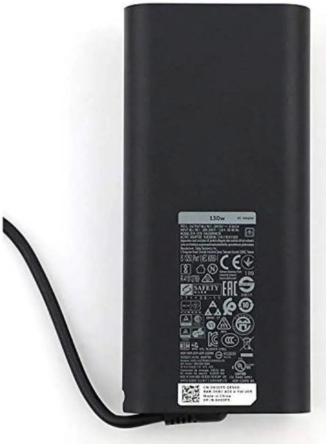 Alt view image 4 of 5 - 130W 20V 6.5A USB Type C 0K00F5 HA130PM170 AC Power Adapter Compatible for Dell XPS 15,XPS 15 2-in-1 9575 Charger, Compatible with P/N: 0K00F5, K00F5 Power Adapter with US Cable