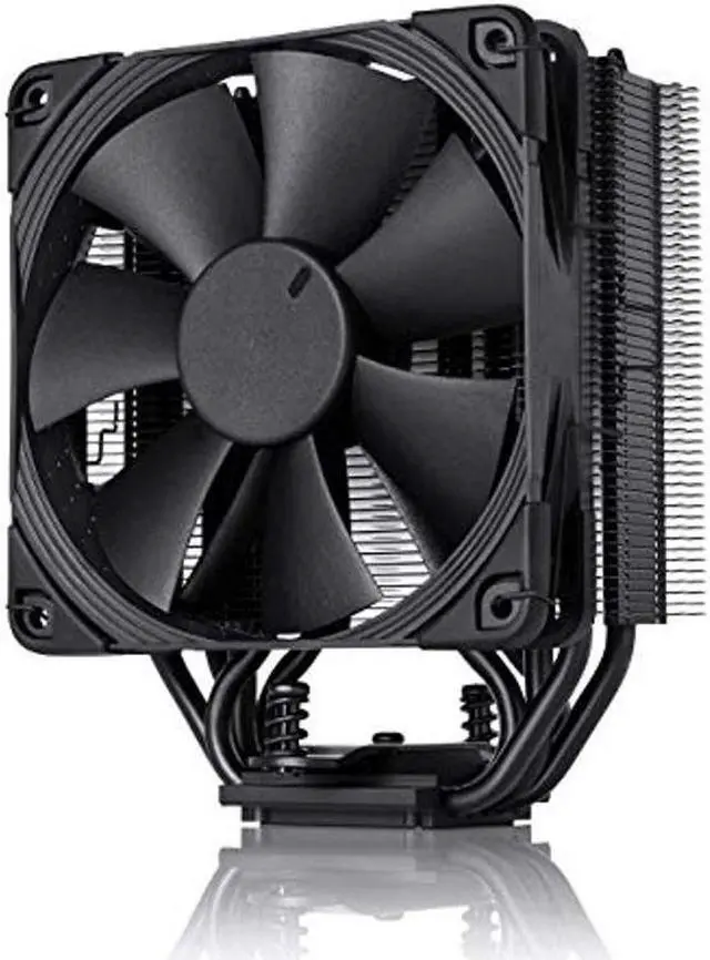 Alt view image 2 of 5 - Noctua NH-U12S chromax.Black CPU Cooler with NA-HC1 chromax.Black.swap heatsink Cover