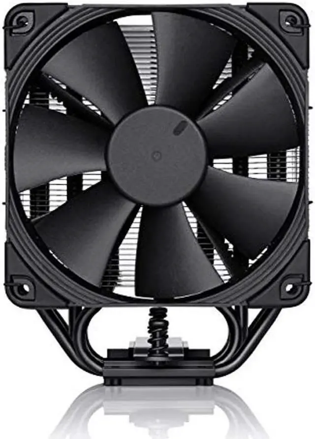 Alt view image 3 of 5 - Noctua NH-U12S chromax.Black CPU Cooler with NA-HC1 chromax.Black.swap heatsink Cover