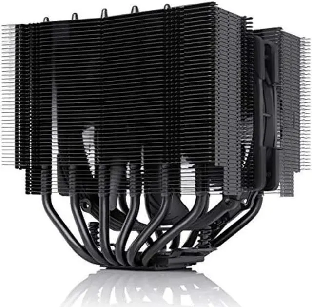 Main image of Noctua NH-D15S chromax.Black, Premium Dual-Tower CPU Cooler with NF-A15 PWM 140mm Fan (Black)