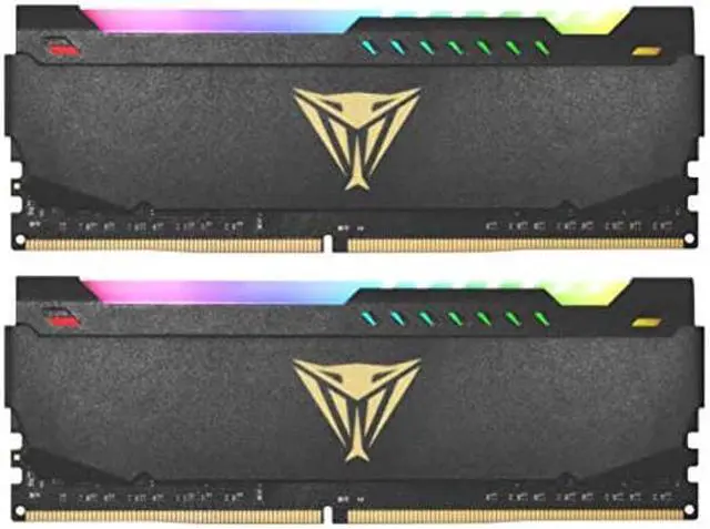 Patriot Viper Steel RGB DDR4 RAM 32GB (2X16GB) 3200MHz CL16 UDIMM