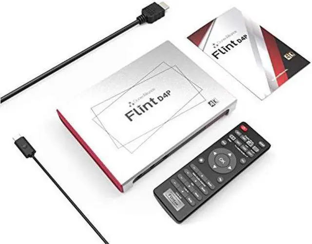 Alt view image 4 of 5 - ClonerAlliance Flint D4P, Standalone Dual-4K Video Overlay Device and Audio Mixing. 1080p@60fps Video Game Capture. Remote Control, UVC and Type-C.