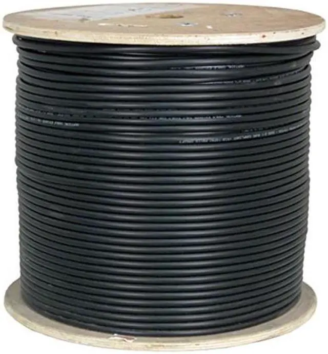 Main image of Vertical Cable CAT6A UV Rated Outdoor Bulk Cable 1,000ft. - Black