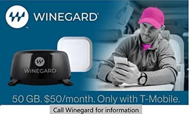 Alt view image 5 of 5 - Winegard GW-1000 Gateway 4G LTE WiFi Router for AIR 360+ Antenna
