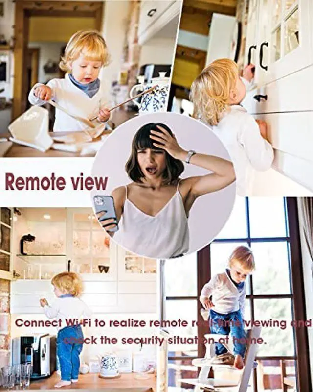 Alt view image 5 of 5 - Mini Spy Camera Small 1080P HD Picture Quality Spy Camera Hidden Camera Intelligent Motion Detection Wireless Remote View Home Security Camera