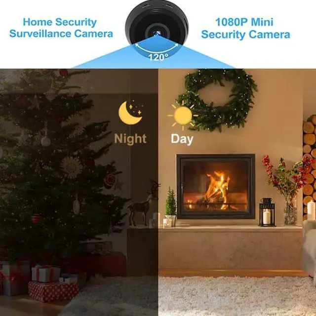 Alt view image 2 of 5 - Mini Spy Camera Small 1080P HD Picture Quality Spy Camera Hidden Camera Intelligent Motion Detection Wireless Remote View Home Security Camera