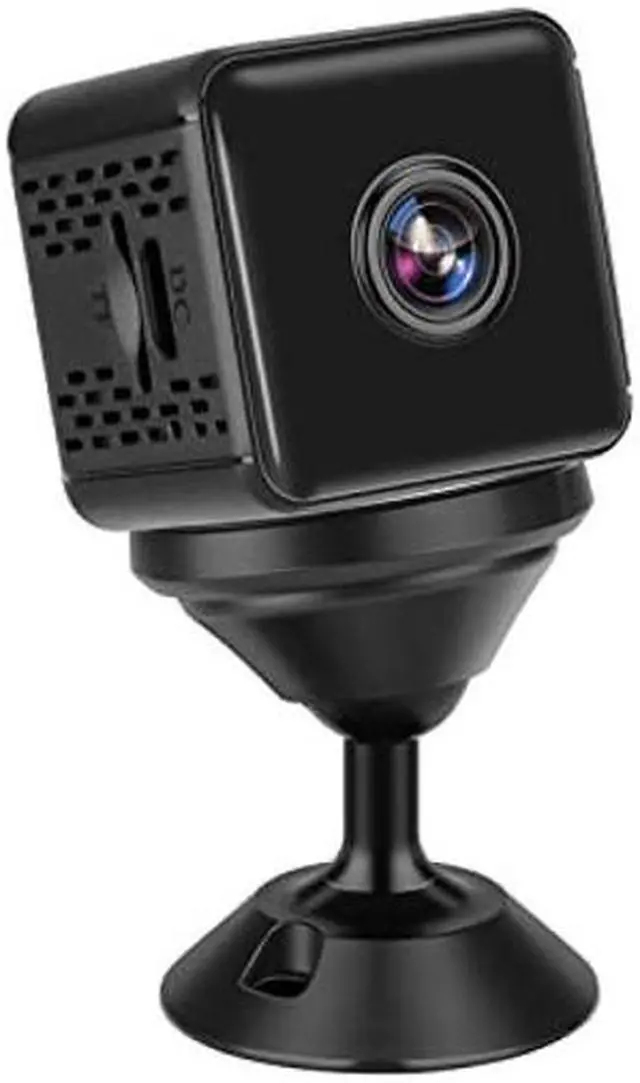 Main image of MakerHawk Mini Spy Hidden Camera 1080P HD Indoor Spy Cam Small Nanny Webcam Home Security Night Vision Motion Detection Long Battery Life with 32GB SD Card