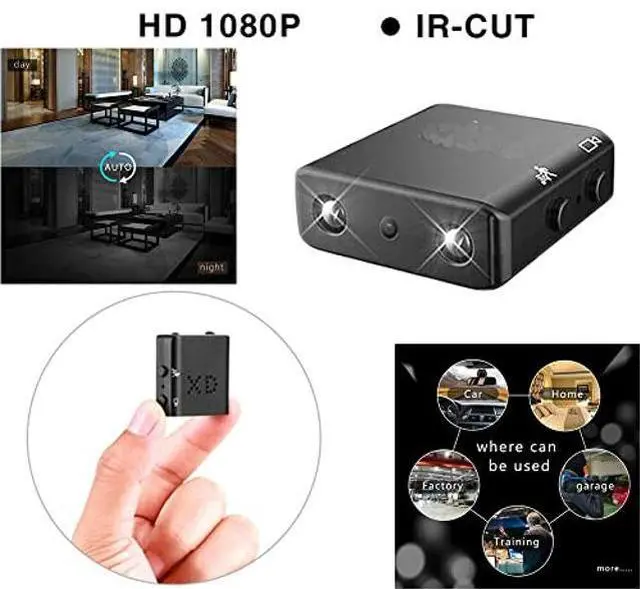 Alt view image 3 of 4 - ZHOUCXZDA Pet Mini Wireless Camera WiFi Hidden Spy Cameras ,Small Nanny Cam with Babysitter Surveillance Camera,Wireless Security Camera Indoor and Outdoor Cams Compatible with Android