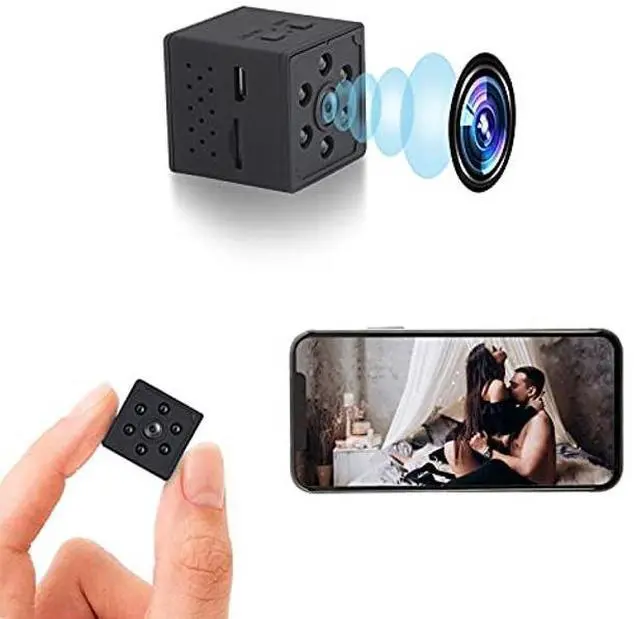 Alt view image 6 of 7 - YIUAEVL Spy Camera Mini WiFi Hidden Camera Small Nanny Cam 1080P Wireless Portable Indoor Outdoor Home Security Cameras with Phone App, Motion Detection, Night Vision,Small Cam 2022 Upgrade