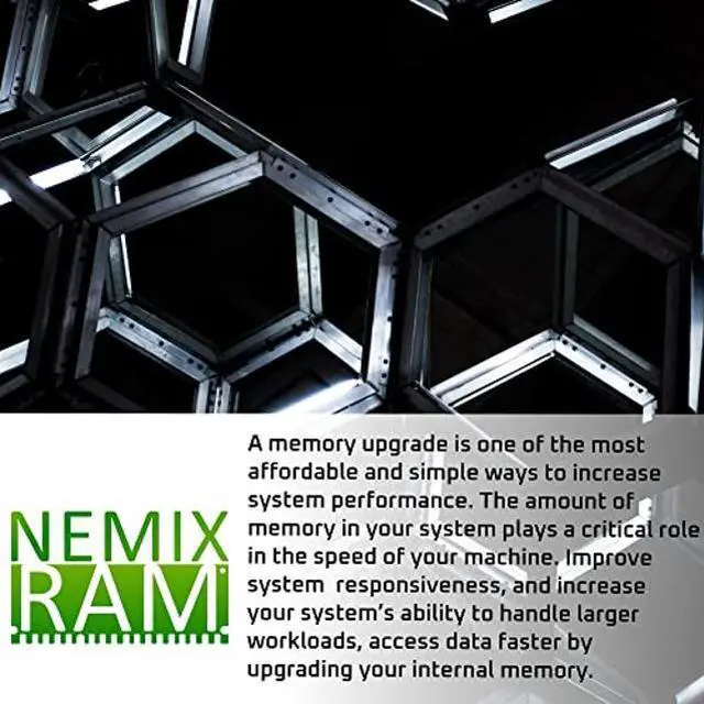 Alt view image 4 of 5 - 128GB 2x64GB DDR4-3200 PC4-25600 2Rx4 RDIMM ECC Registered Memory by NEMIX RAM