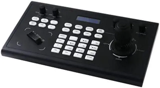 Alt view image 2 of 4 - Zowietek IP Control Video Conference PTZ Controller PTZ Universal Joystick Keyboard Controller Support RS485 LCD Display