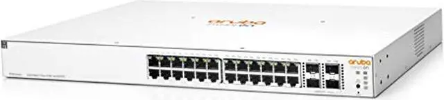 Alt view image 2 of 5 - Aruba Instant On 1930 24-Port Gb Ethernet 24xGE PoE (195W), 4X 1G/10G SFP+, L2+ Smart Switch US Cord (JL683A#ABA)