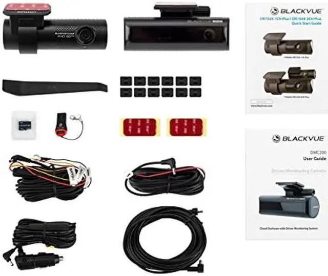 Alt view image 2 of 5 - BlackVue DR750X-2CH DMS Plus with 32GB microSD Card | Full HD Front Camera and AI-Powered Driver Monitoring System