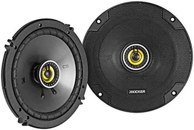 Alt view image 2 of 5 - KICKER (4) 46CSC654 CSC65 6.5" 6-1/2" 300w 4-Ohm Car Audio Coaxial Speakers