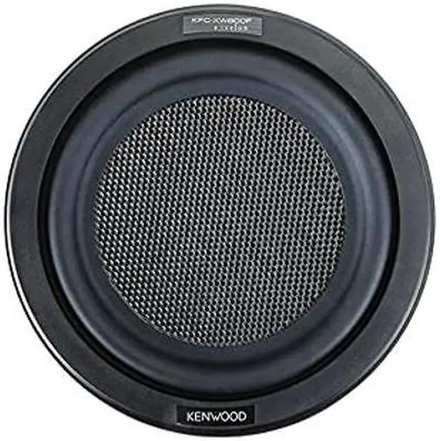 Alt view image 3 of 4 - Kenwood EXcelon KFC-XW800F 600W Peak (150W RMS) 8" EXcelon Series Shallow-Mount Single 4 Ohm Slim Subwoofer