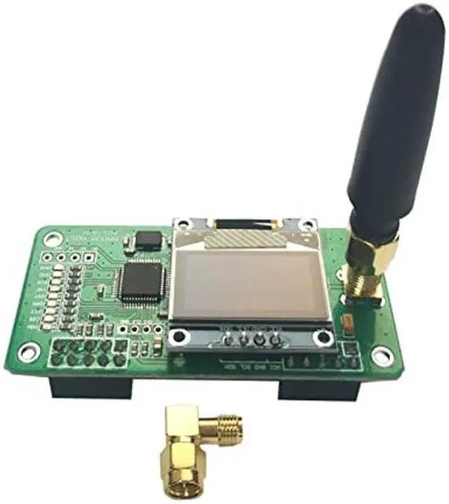 Alt view image 4 of 5 - Upgraded MMDVM Hotspot Hat Board DMR YSF Dstar Raspberry pi Zero W Pi 1 2 3b Series Digital Voice Modem Walkie Talkie Worldwide UHF Antenna 0 Offset Two Colors OLED Screen