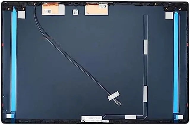 Alt view image 2 of 5 - Replacement LCD Back Cover Top Lid with Hinges for Lenovo ideapad 5-15ITL05 5-15IIL05 5-15ARE05 Series Laptop, New ideapad 5-15IIL05 5-15ITL05 Top Lid LCD Back Cover P/N: 5CB0Z31048 Dark Blue