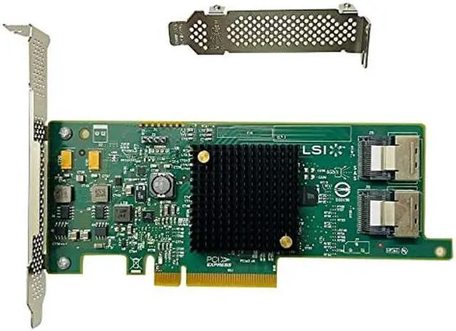 Alt view image 4 of 5 - LSI 9207-8i RAID Controller Card 6Gbs SAS SATA PCI-E 3.0 HBA IT Mode Expander Card for ZFS FreeNAS unRAID