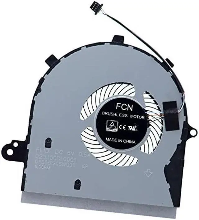 Main image of Deal4GO 5V/0.5A CPU Cooling Fan GCN3G 0GCN3G 023.100DI.0001 023.100DI.0011 Replacement for Dell Inspiron 17 7786 2-in-1 P36E