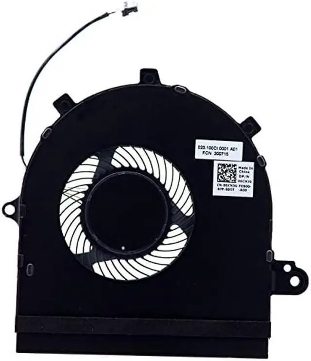 Alt view image 2 of 5 - Deal4GO 5V/0.5A CPU Cooling Fan GCN3G 0GCN3G 023.100DI.0001 023.100DI.0011 Replacement for Dell Inspiron 17 7786 2-in-1 P36E