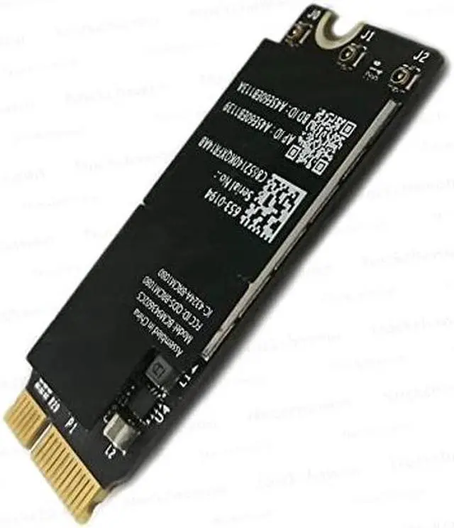 Alt view image 5 of 5 - Bluetooth 4.0 Bt Wireless WiFi Airport Card BCM943602CS Replacement for MacBook Pro Retina 13" 15" A1398 A1502 653-0194 802.11AC Network Card (2015 Year)