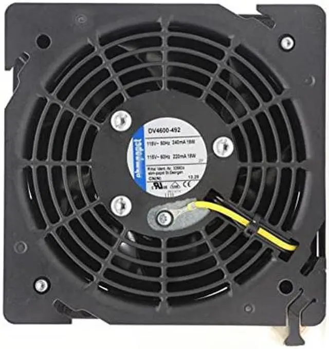 Main image of for Ebmpapst Fan DV4600-492 120mm 115V AC 120 * 120 * 38mm 12038 18/19W 240/220mA Rittal Cabinet Cooling Axial Flow Fan