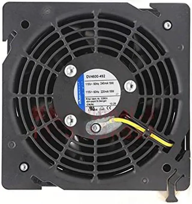 Alt view image 3 of 5 - for Ebmpapst Fan DV4600-492 120mm 115V AC 120 * 120 * 38mm 12038 18/19W 240/220mA Rittal Cabinet Cooling Axial Flow Fan