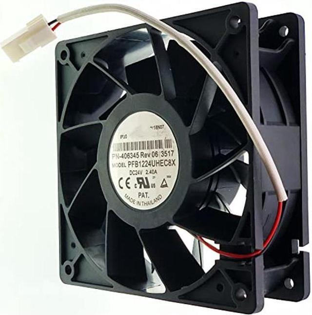 for PFB1224UHEC8X PN-406345 Rev 06 3517 Fan DC 24V 2.40A