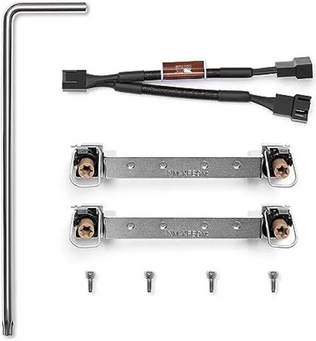 Alt view image 3 of 5 - Noctua NH-D9 DX-4677 4U, Premium CPU Cooler for Intel Xeon LGA4677 (Brown)