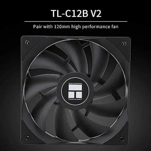 Alt view image 5 of 5 - Thermalright Phantom Spirit 120 CPU Cooler,Dual TL-C12B V2 PWM Fan, 7 Heat Pipes CPU Cooling,with 1500RPM Speed,for AMD AM4 AM5/Intel 1700/1150/1151/1200/2011, PC Heatsink Cooler