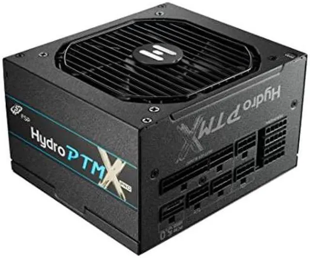 Main image of FSP Hydro PTM X PRO 1200W 80 Plus Platinum Full Modular ATX 3.0 PCIe Gen 5. W/ 12VHPWR Cable Power Supply Compact Size (HPT3-1200M-GEN5)