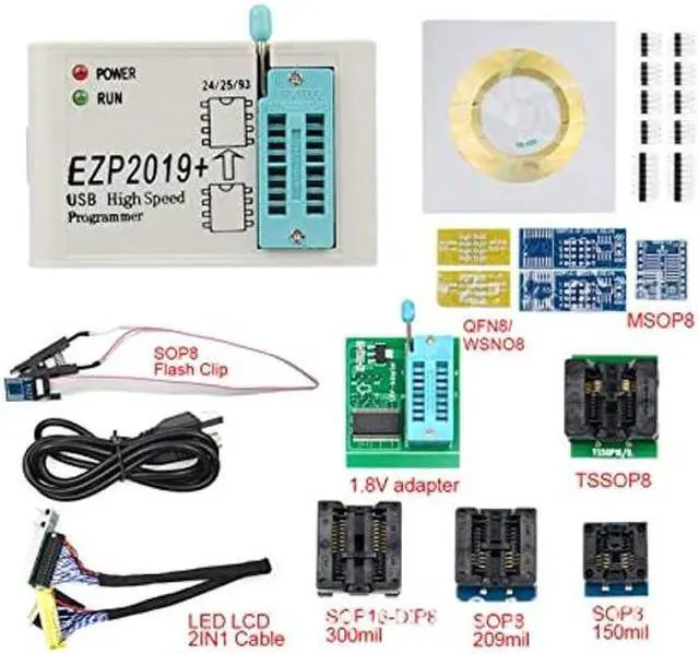 Alt view image 2 of 2 - Mustpoint EZP2019 High Speed USB SPI Programmer Support 24 25 93 EEPROM 25 Flash BIOS Chip