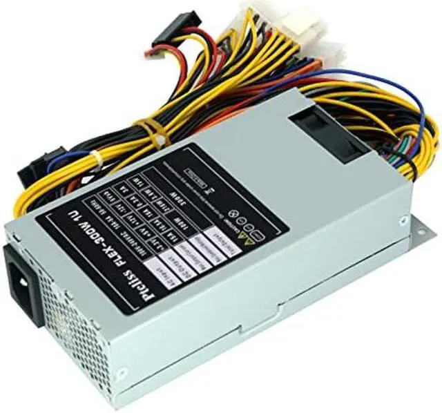 Alt view image 2 of 5 - Ptcliss 300 watts 1U Flex ATX Power Supply with Fixed Cables with 6Pin PCIe Connector,flex-300w
