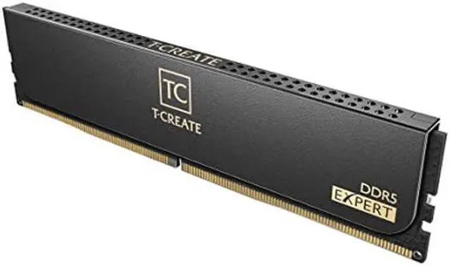 Alt view image 3 of 5 - TEAMGROUP T-Create Expert Overclocking 10L DDR5 96GB Kit (2 x 48GB) 6800MHz (PC5-54400) CL36 Desktop Memory Module Ram Black - CTCED596G6800HC36DDC01