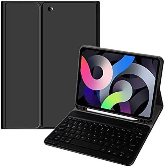 Alt view image 2 of 5 - Color Keyboard for Samsung Galaxy Tab S9+ 12.4" Keyboard Case Cute Detachable Removable Wireless Bluetooth Keyboard,Black