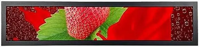 Main image of VSDISPLAY 28 Inch Long Stretched Bar Display 1920x360 IPS LCD Screen Monitor with HD-MI USB Video Input,Supports 180 Degree Image Rotation