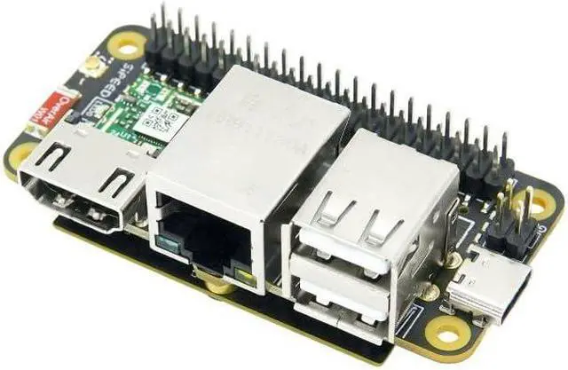 Alt view image 4 of 5 - Sipeed LonganPi 3H 4GB LPDDR4 Allwinner H618 Linux Single Board Computer, Wireless Dual-Band WiFi Development Board, 4Kp60 Display, Gigabit Ethernet Port, Compatible with Raspberry Pi Zero W (4+0GB)