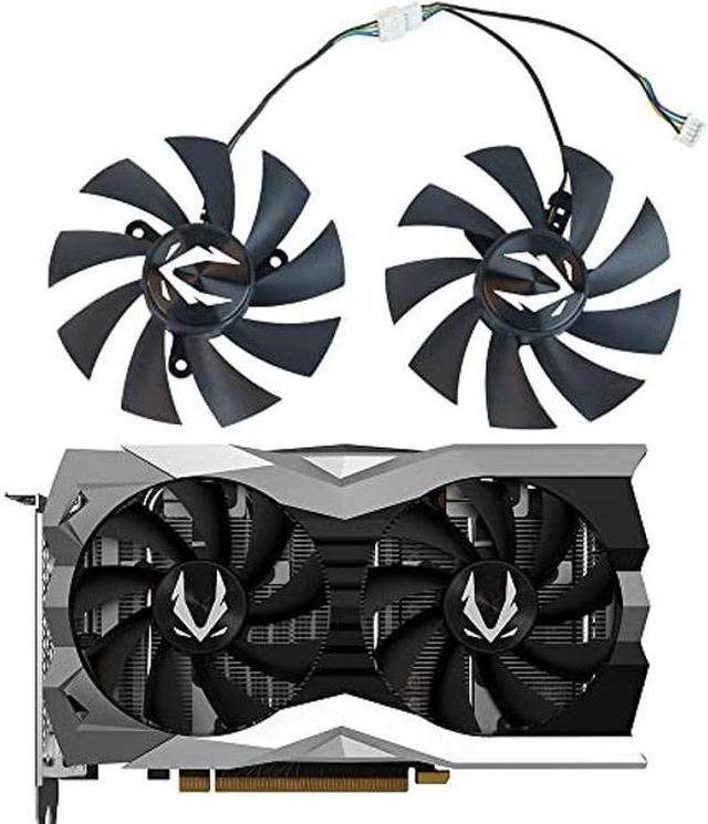 Coolerage 87mm GA92A2H DC 12V 0.35A 4Pin Graphics Card Fans for