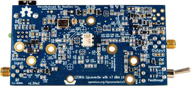 Alt view image 2 of 5 - Ham It Up v1.3 Barebones - Nooelec RF Upconverter for Software Defined Radio. Works with Most SDRs Like HackRF & RTL-SDR (RTL2832U with E4000, FC0013 or R820T Tuners); MF/HF Converter with SMA Jacks