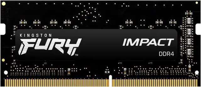 Alt view image 2 of 5 - Kingston FURY Impact 16GB 3200MT/s DDR4 CL20 Laptop Memory Single Module | Intel XMP | AMD Ryzen | Plug n Play | Low Power Consumption | KF432S20IB/16