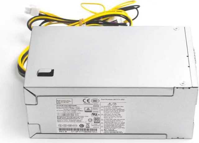 Alt view image 4 of 5 - D16-180P2A 180W Power Supply Compatible with HP ProDesk 800 G3 sff 600 G3 sff (P/N: 901763-002 901765-003 901761-003 901764-003 901763-001 901762-002 L08261-002 901771-004 901771-003 901771-002