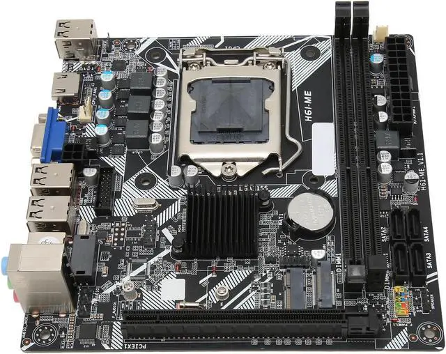 Main image of Desktop Computer Motherboard,NVME M.2 VGA HD Output Mini ITX Motherboard for Computer PC Replacement