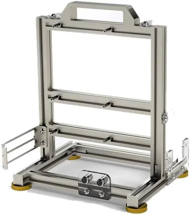 Main image of SharGwa PC Mini-Matx (17 * 25) Motherboard Open Case Frame, Open Bare Metal Air Water Cooling Fan Stand (Silver)