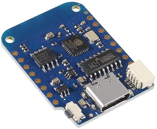 Alt view image 4 of 5 - AITRIP 10PCS WeMos D1 Mini V4.0.0 Type-C USB WiFi Internet of Things Board Based ESP8266 4MB Compatible with Arduino MicroPython Nodemcu