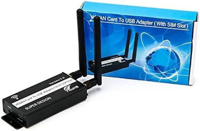 Alt view image 3 of 5 - NGFF(M.2) to USB Adapter with SIM Card Slot for WWAN/LTE/4G Module