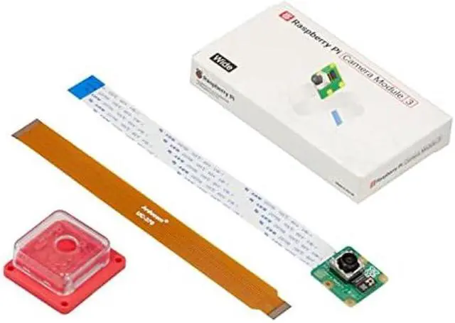 Alt view image 2 of 5 - Arducam for Raspberry Pi Camera Module 3 Wide, 120deg(D) IMX708 Autofocus Pi Camera V3 with Acrylic Case, 15cm 15-22 Pin FFC Cable