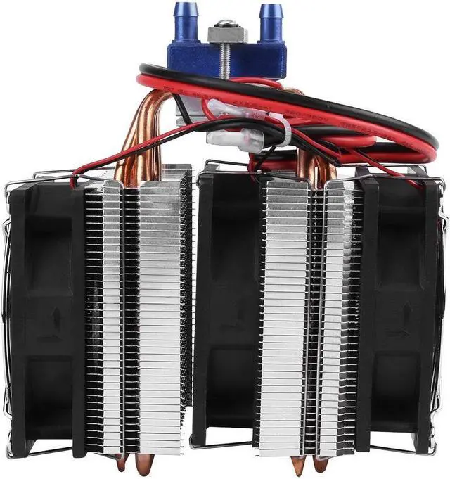 Alt view image 4 of 5 - Thermoelectric Cooler, DC 12V Thermoelectric Cooler Peltier System Semiconductor Refrigeration Water Chiller Cooling Device for Fish (180W)